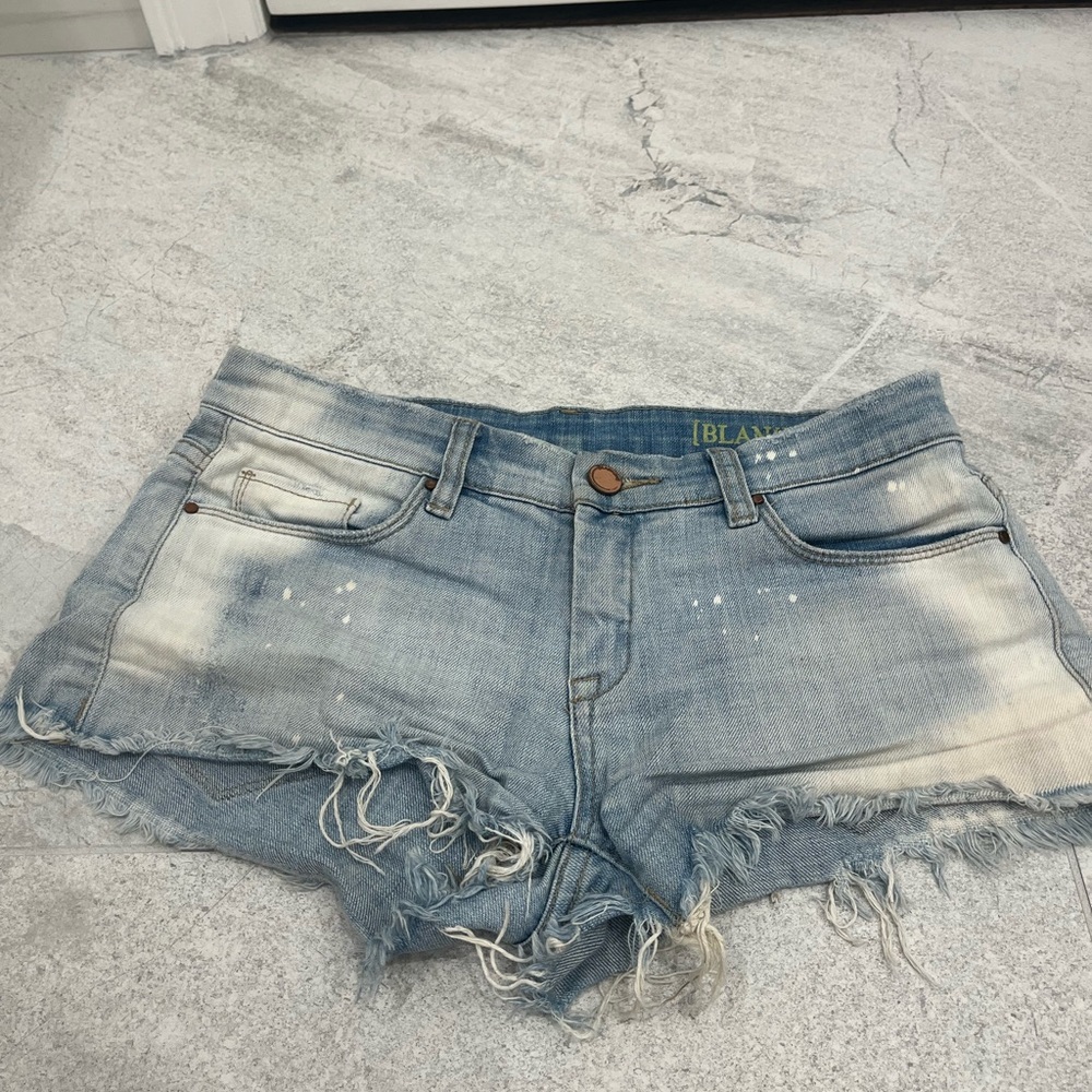 Distressed Denim Women Shorts